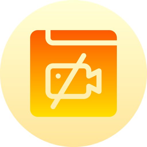 videokonferenz Basic Gradient Circular icon