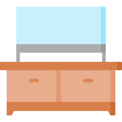 table de télévision Special Flat Icône