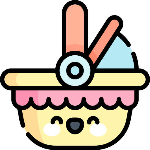 tragetasche Kawaii Lineal color icon