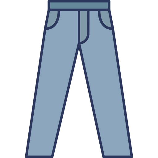 jeans Dinosoft Lineal Color Ícone