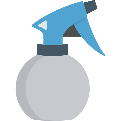 Spray bottle Dinosoft Flat icon