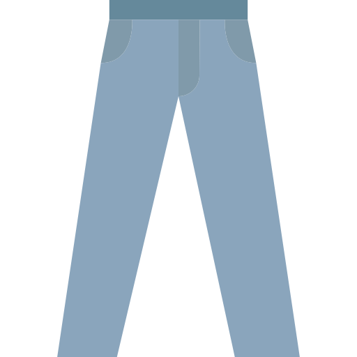 Jeans Dinosoft Flat icon
