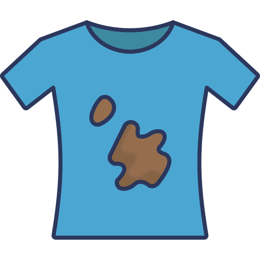 camisa sucia Dinosoft Lineal Color icono