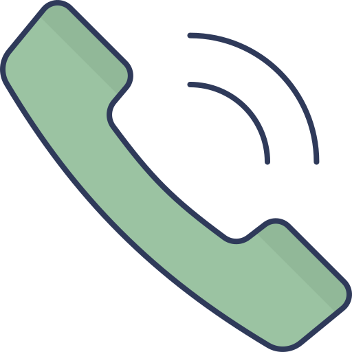 Phone receiver Dinosoft Lineal Color icon