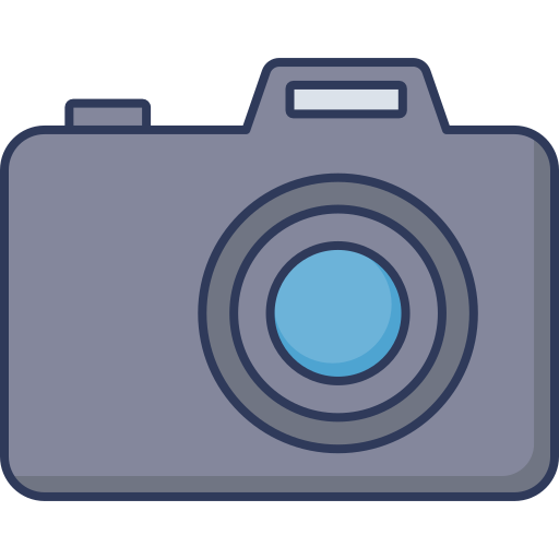 Camera Dinosoft Lineal Color icon