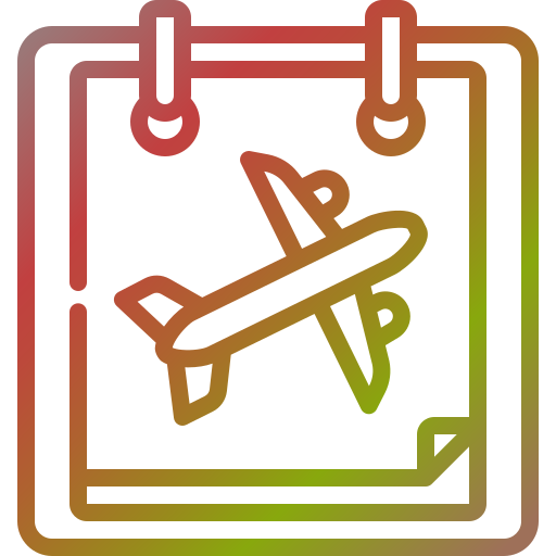 비행기 Generic Gradient icon
