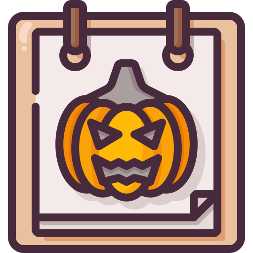 halloween Generic Outline Color ikona