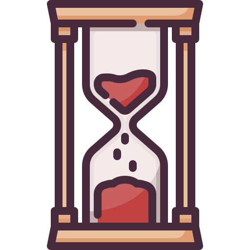 Hourglass Generic Outline Color icon