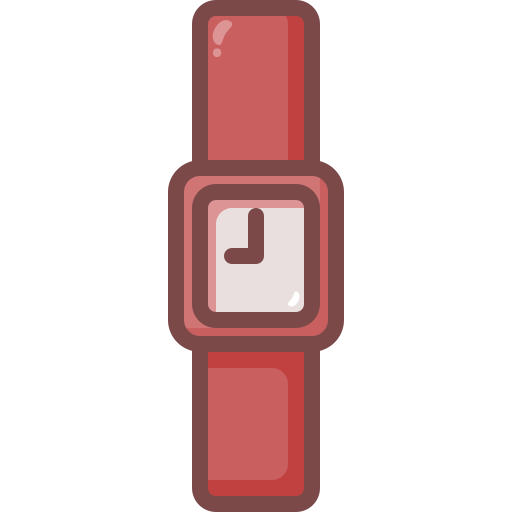 montre-bracelet Generic Outline Color Icône