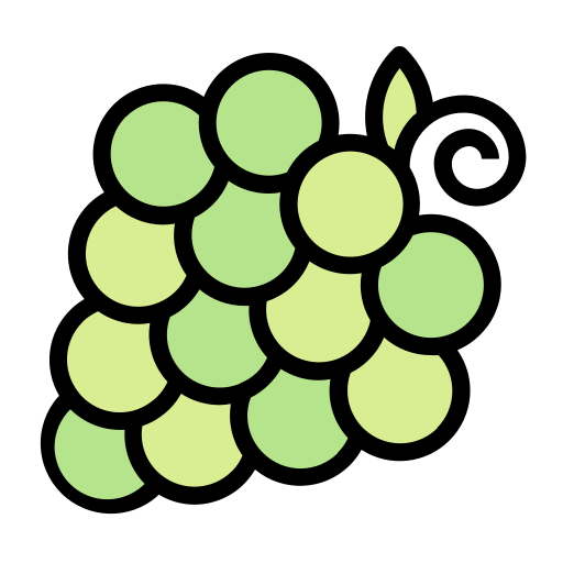 druif Generic Outline Color icoon