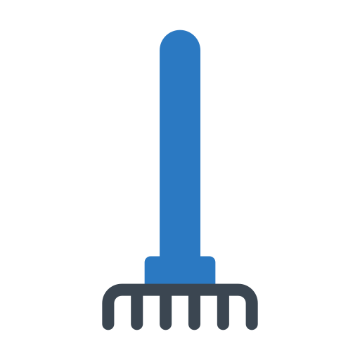 tenedor de jardín Generic Blue icono