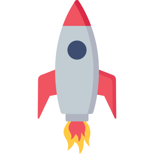 raket Dinosoft Flat icoon