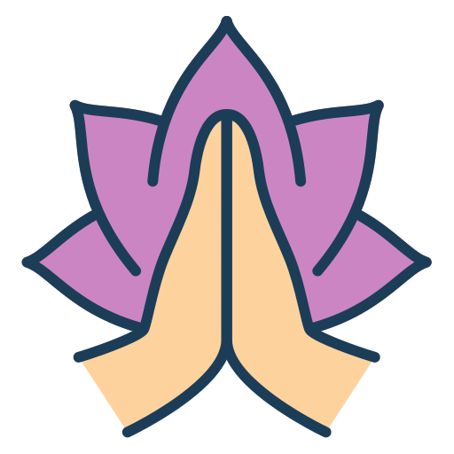 瞑想する Generic Outline Color icon