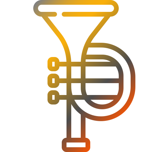 트럼펫 Generic Gradient icon