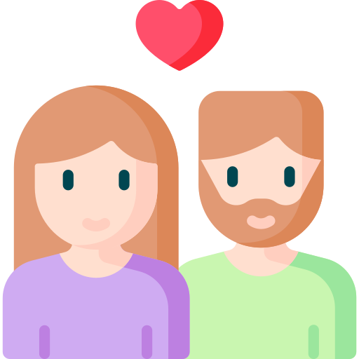 Couple Special Flat icon