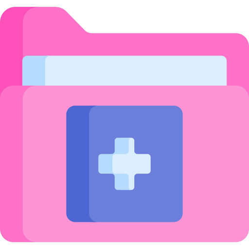 Medical history Special Flat icon