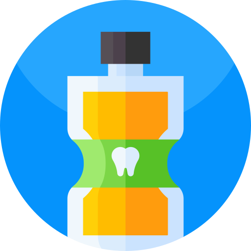 Mouthwash Geometric Flat Circular Flat icon