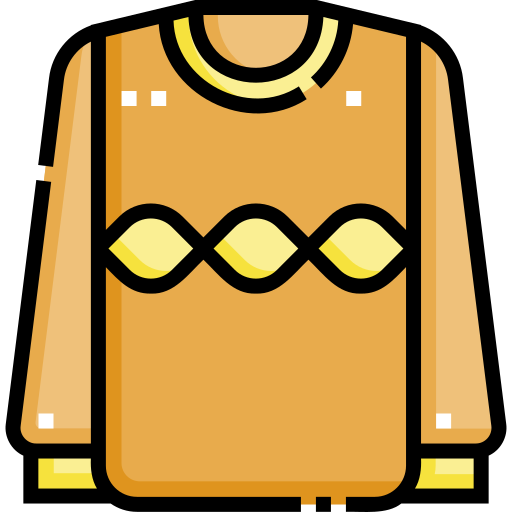 セーター Detailed Straight Lineal color icon