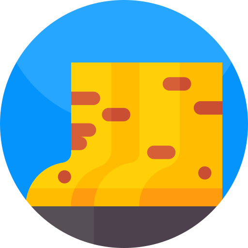 Boots Geometric Flat Circular Flat icon