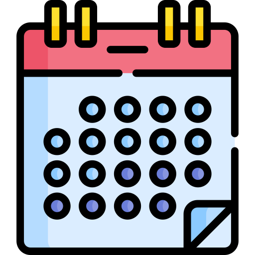 kalender Special Lineal color icon