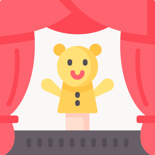 Puppet show Special Flat icon