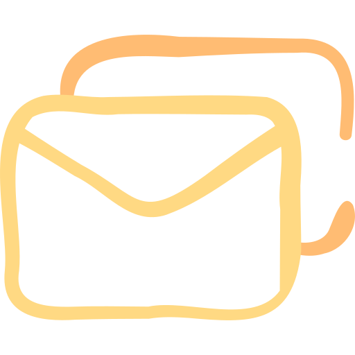 Mailing Basic Hand Drawn Color icon