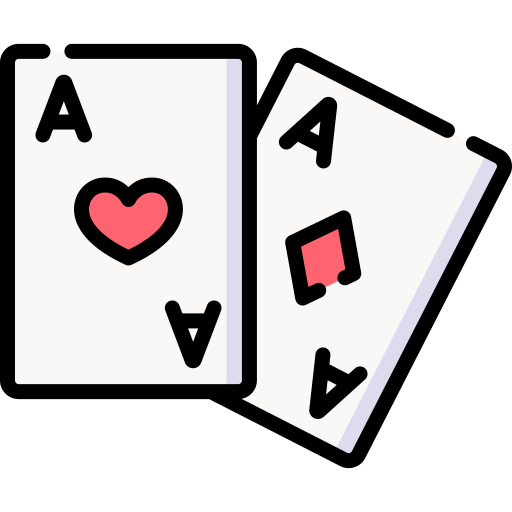 poker kaarten Special Lineal color icoon