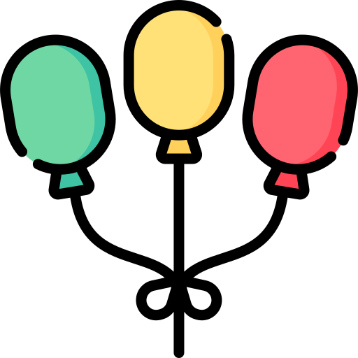 ballons Special Lineal color icon