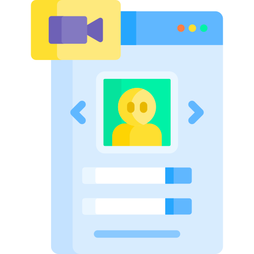Video call Special Flat icon