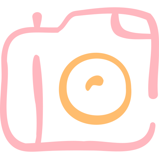 kamera Basic Hand Drawn Color icon