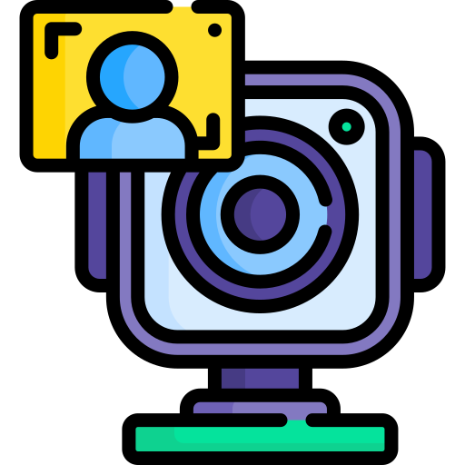 kamerka internetowa Special Lineal color ikona