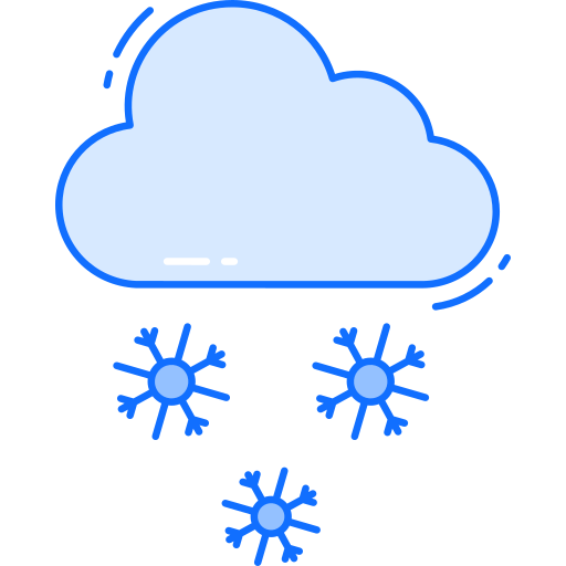 schneefall Generic Blue icon