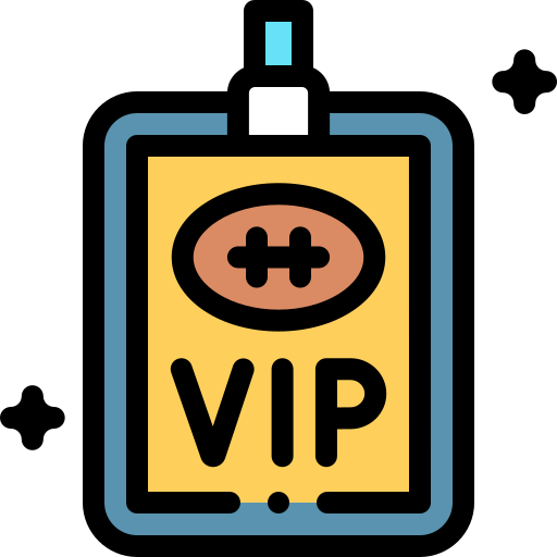 vip 카드 Detailed Rounded Lineal color icon