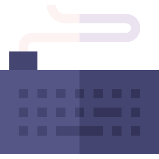 キーボード Basic Straight Flat icon