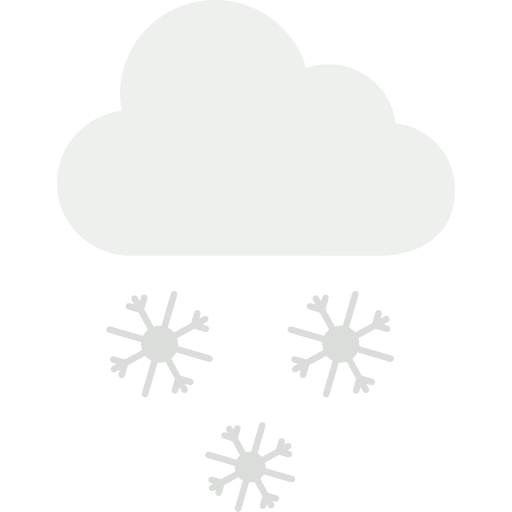 sneeuwval Generic Flat icoon