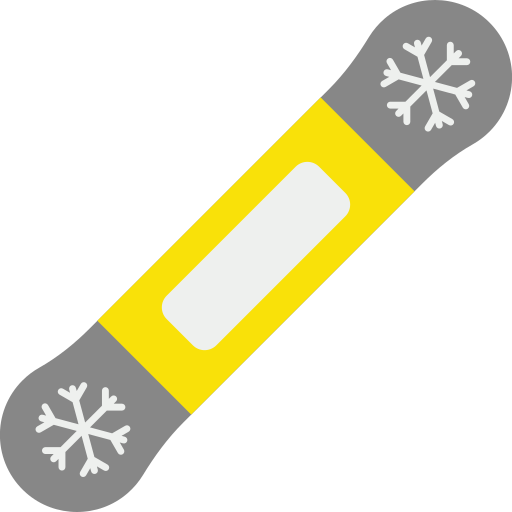 tabla de snowboard Generic Flat icono