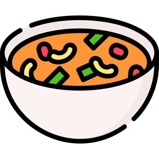 włoska zupa warzywna Special Lineal color ikona