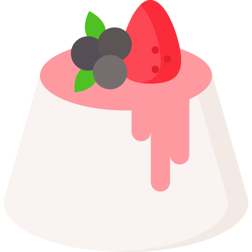 panna cotta Special Flat icon