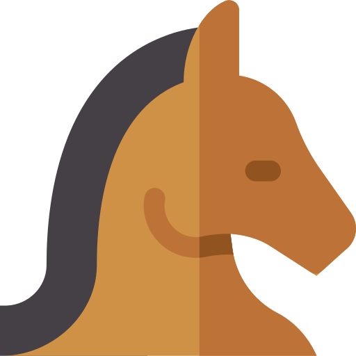 cavallo Basic Rounded Flat icona