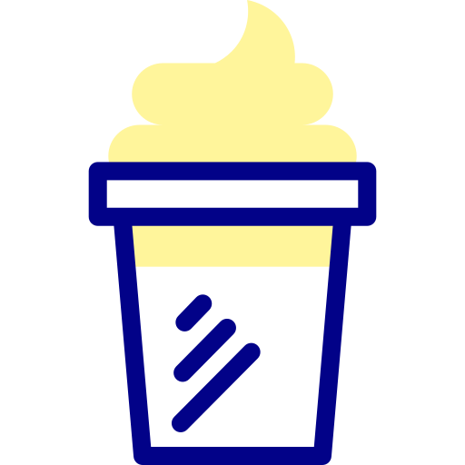 Мороженое Detailed Mixed Lineal color иконка