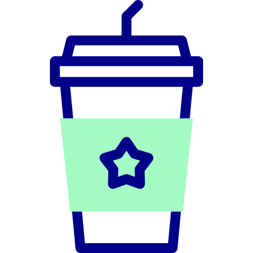 Drink Detailed Mixed Lineal color icon