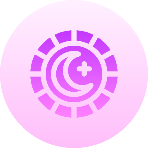 Astrology Basic Gradient Circular icon