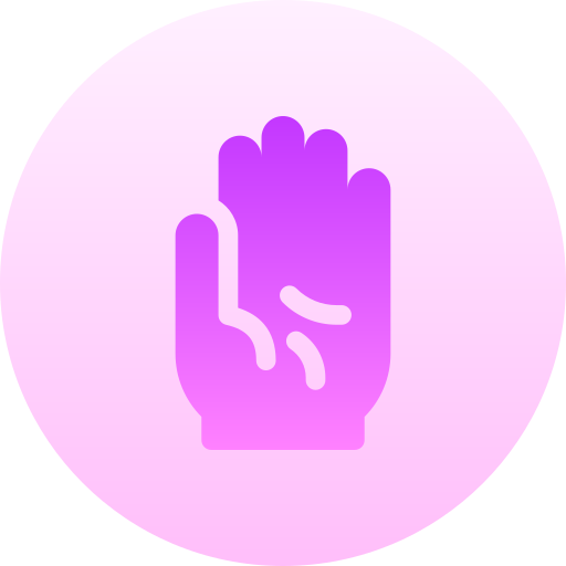 Palmistry Basic Gradient Circular icon