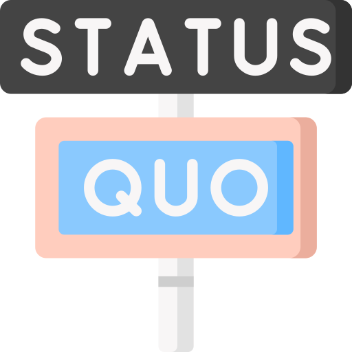 status quo Special Flat icon