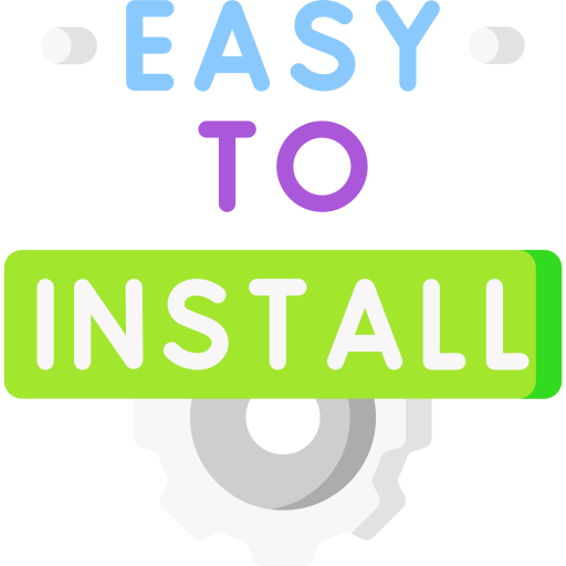 Easy installation Special Flat icon
