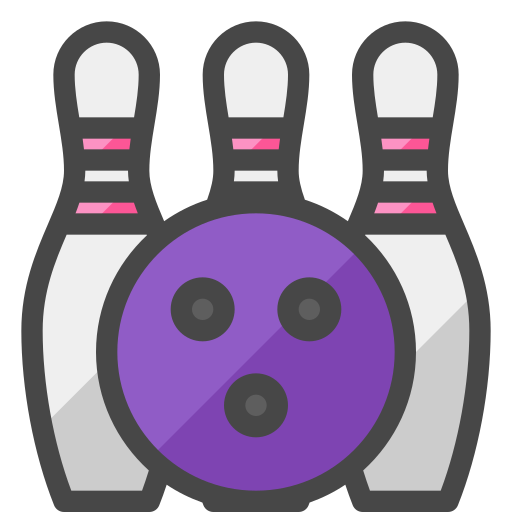 boule de bowling Generic Outline Color Icône