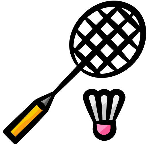 raqueta Generic Hand Drawn Color icono