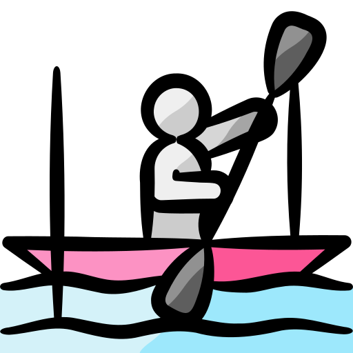 paddler Generic Hand Drawn Color icon