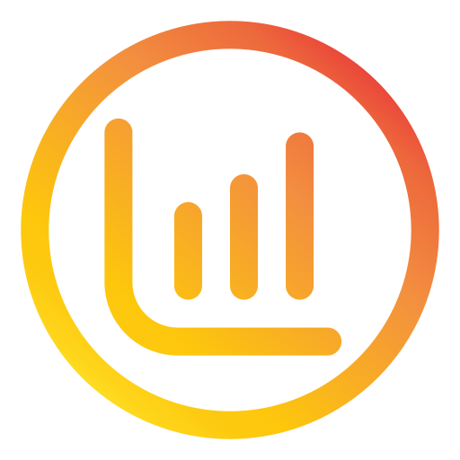 Chart Generic Gradient icon