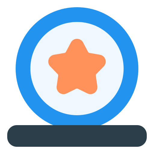 Star medal Generic Flat icon
